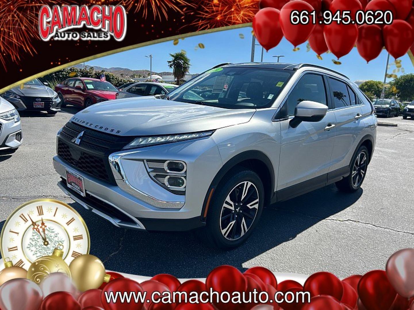 2024 SILVER MITSUBISHI ECLIPSE CROSS (JA4ATWAA5RZ) , located at 412 Auto Vista Drive, Palmdale, CA, 93551, (661) 945-0620, 34.592636, -118.136681- Photo#5
