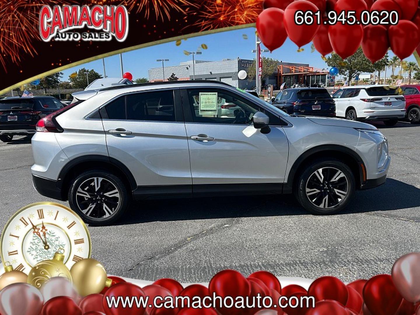 2024 SILVER MITSUBISHI ECLIPSE CROSS (JA4ATWAA5RZ) , located at 412 Auto Vista Drive, Palmdale, CA, 93551, (661) 945-0620, 34.592636, -118.136681- Photo#9