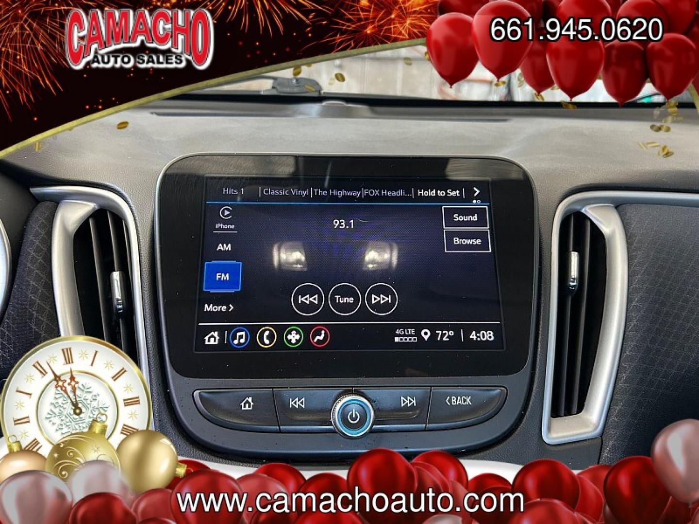 2024 Gray Chevrolet Malibu (1G1ZD5STXRF) with an 4-Cyl Turbo 1.5 Liter engine, Automatic CVT transmission, located at 412 Auto Vista Drive, Palmdale, CA, 93551, (661) 945-0620, 34.592636, -118.136681- Photo#43