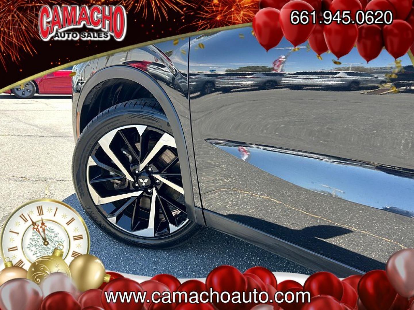 2024 Black Mitsubishi Outlander (JA4J3VA85RZ) with an 4-Cyl 2.5 Liter engine, Automatic CVT transmission, located at 412 Auto Vista Drive, Palmdale, CA, 93551, (661) 945-0620, 34.592636, -118.136681- Photo#10