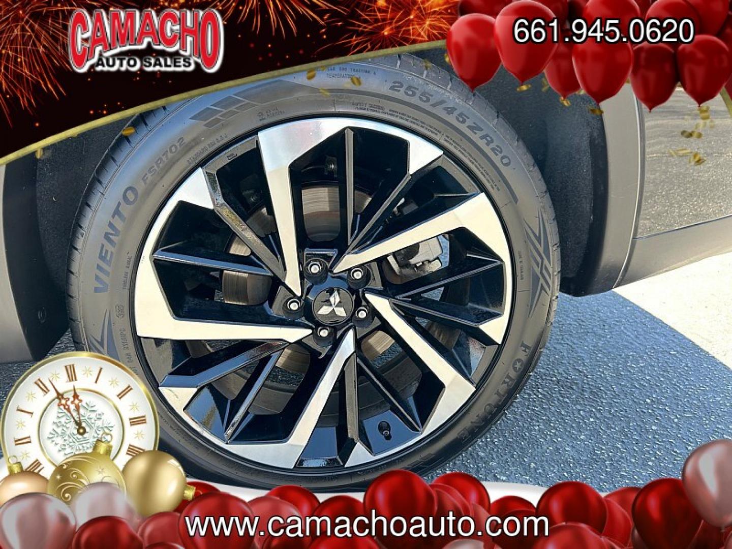 2024 Black Mitsubishi Outlander (JA4J3VA85RZ) with an 4-Cyl 2.5 Liter engine, Automatic CVT transmission, located at 412 Auto Vista Drive, Palmdale, CA, 93551, (661) 945-0620, 34.592636, -118.136681- Photo#13