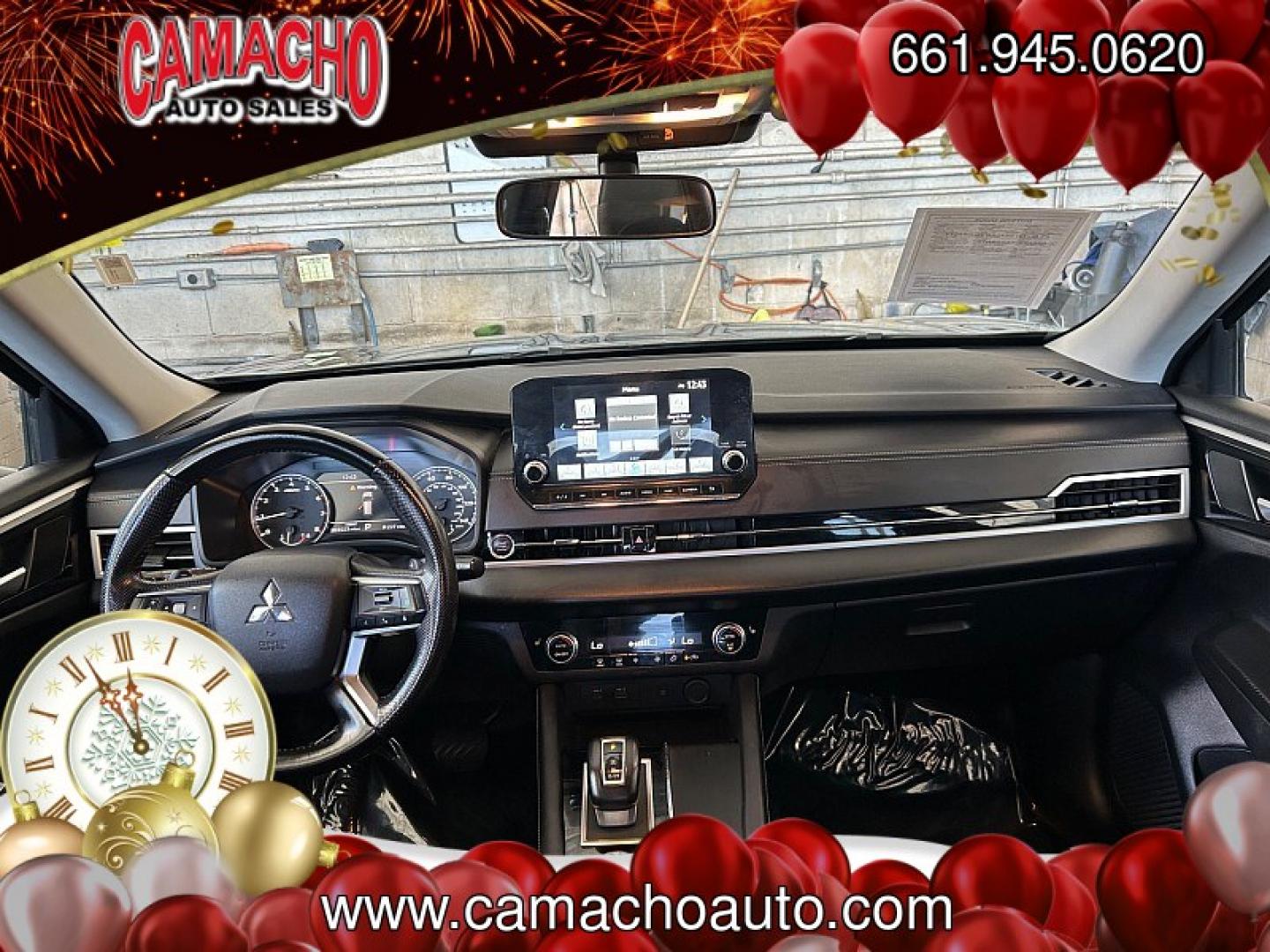 2024 Black Mitsubishi Outlander (JA4J3VA85RZ) with an 4-Cyl 2.5 Liter engine, Automatic CVT transmission, located at 412 Auto Vista Drive, Palmdale, CA, 93551, (661) 945-0620, 34.592636, -118.136681- Photo#18