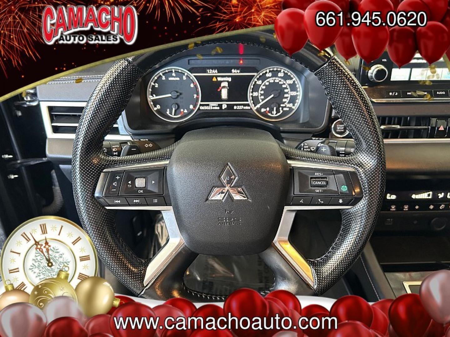 2024 Black Mitsubishi Outlander (JA4J3VA85RZ) with an 4-Cyl 2.5 Liter engine, Automatic CVT transmission, located at 412 Auto Vista Drive, Palmdale, CA, 93551, (661) 945-0620, 34.592636, -118.136681- Photo#19