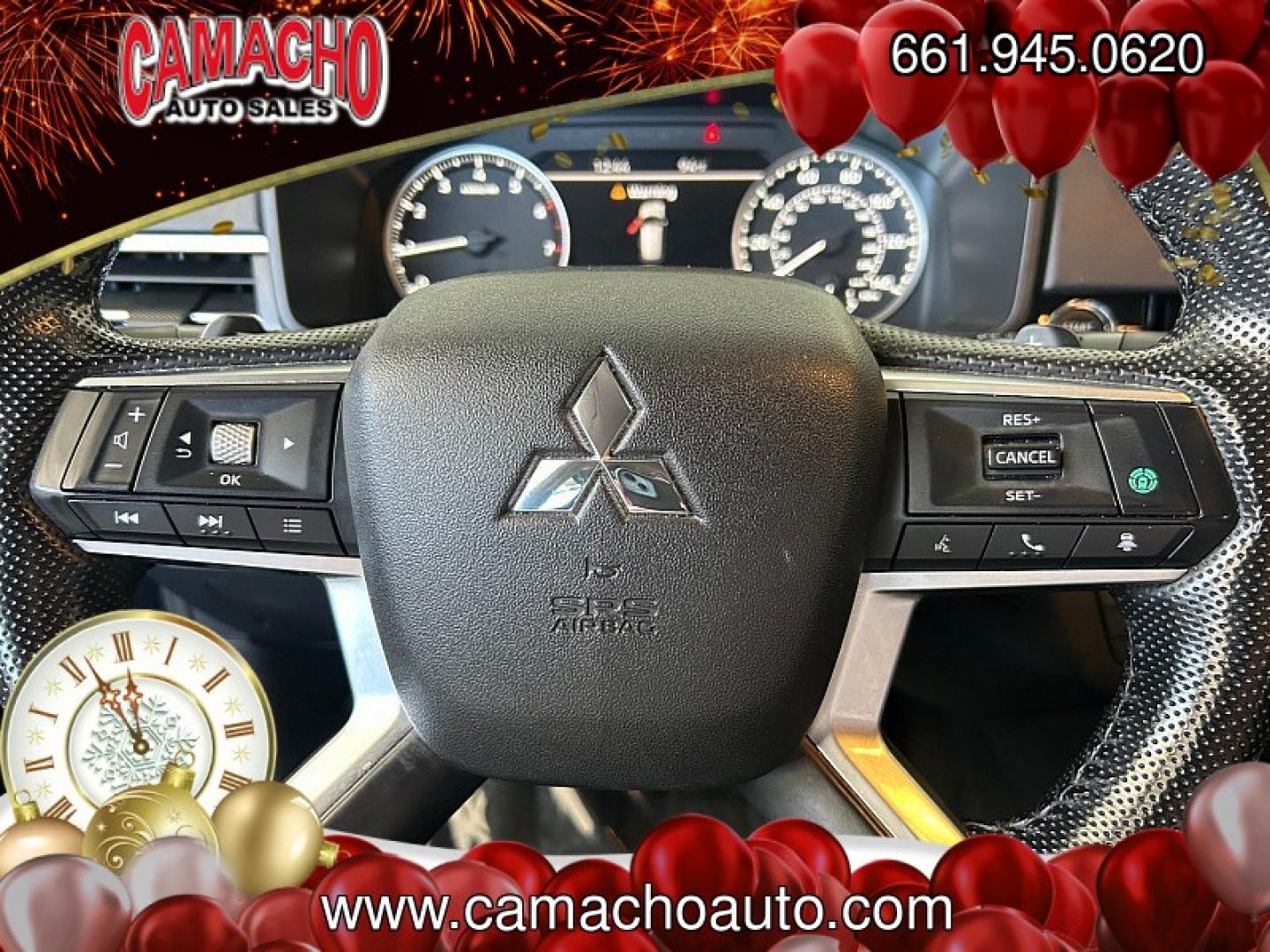 2024 Black Mitsubishi Outlander (JA4J3VA85RZ) with an 4-Cyl 2.5 Liter engine, Automatic CVT transmission, located at 412 Auto Vista Drive, Palmdale, CA, 93551, (661) 945-0620, 34.592636, -118.136681- Photo#21