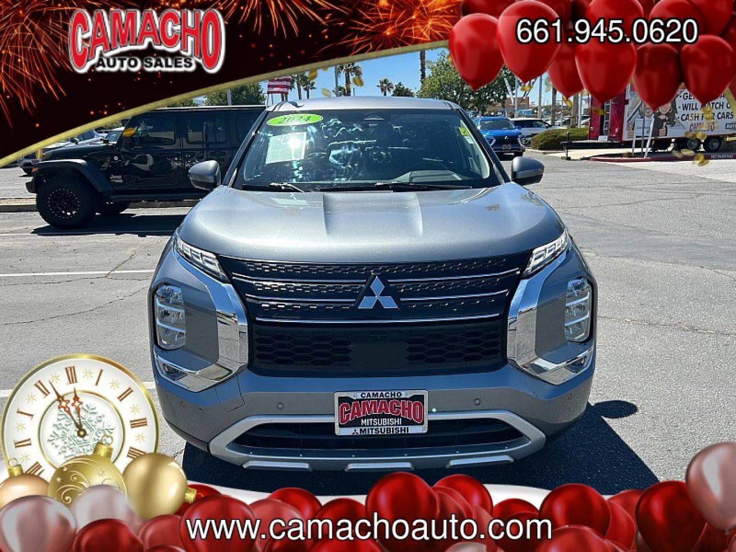 2024 Gray Mitsubishi Outlander (JA4J3VA87RZ) with an 4-Cyl 2.5 Liter engine, Automatic CVT transmission, located at 412 Auto Vista Drive, Palmdale, CA, 93551, (661) 945-0620, 34.592636, -118.136681- Photo#5