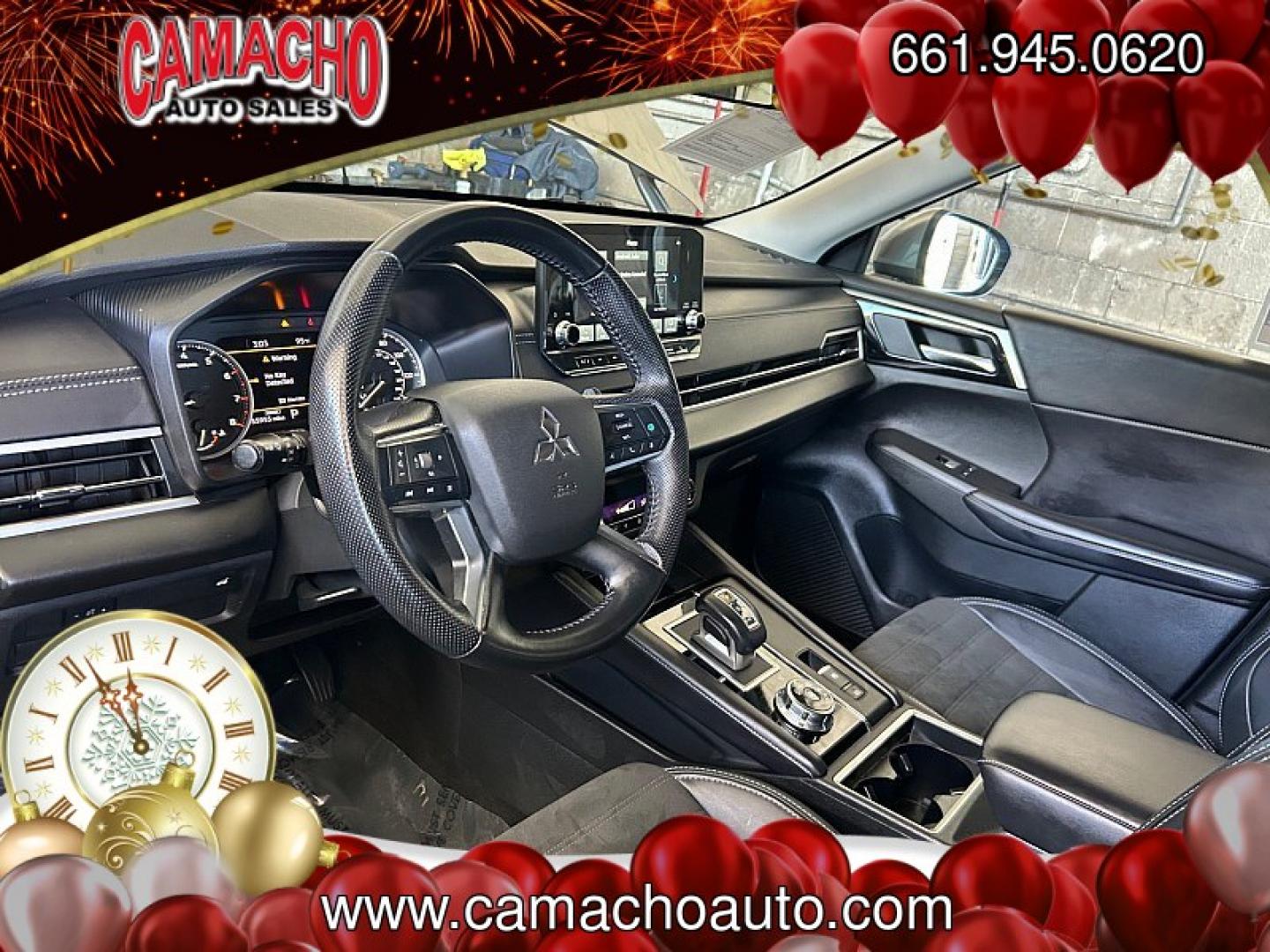 2024 Gray Mitsubishi Outlander (JA4J3VA87RZ) with an 4-Cyl 2.5 Liter engine, Automatic CVT transmission, located at 412 Auto Vista Drive, Palmdale, CA, 93551, (661) 945-0620, 34.592636, -118.136681- Photo#17