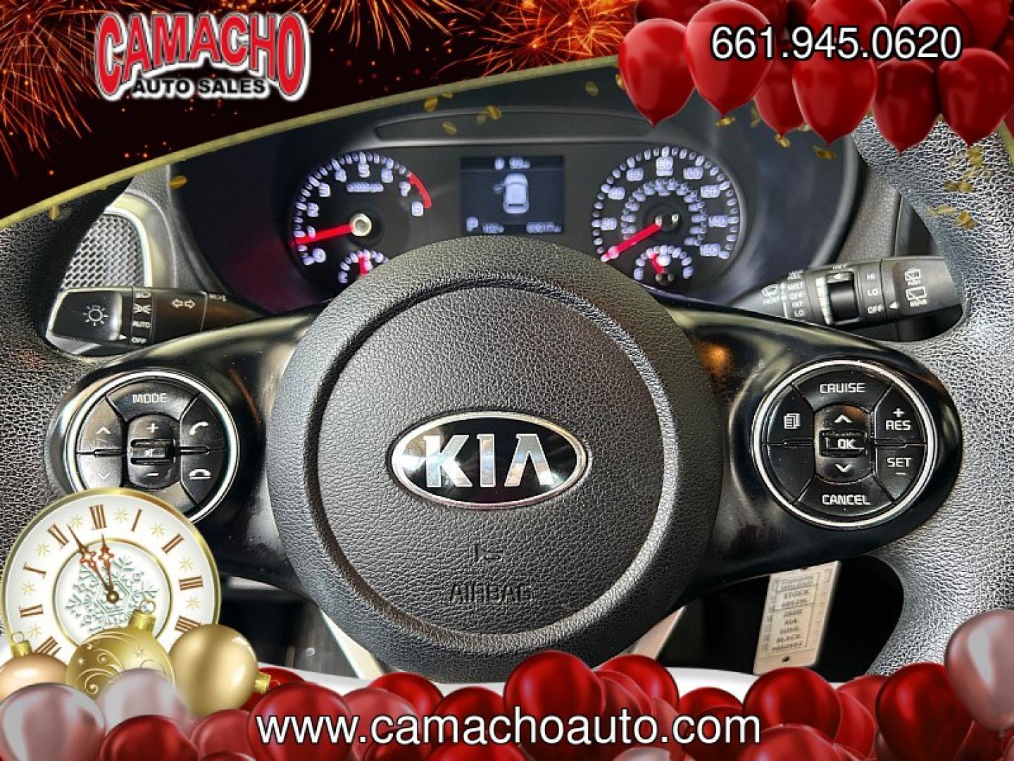 2020 Black Kia Soul (KNDJ23AU6L7) with an 4-Cyl 2.0 Liter engine, Automatic i-VT transmission, located at 412 Auto Vista Drive, Palmdale, CA, 93551, (661) 945-0620, 34.592636, -118.136681- Photo#21