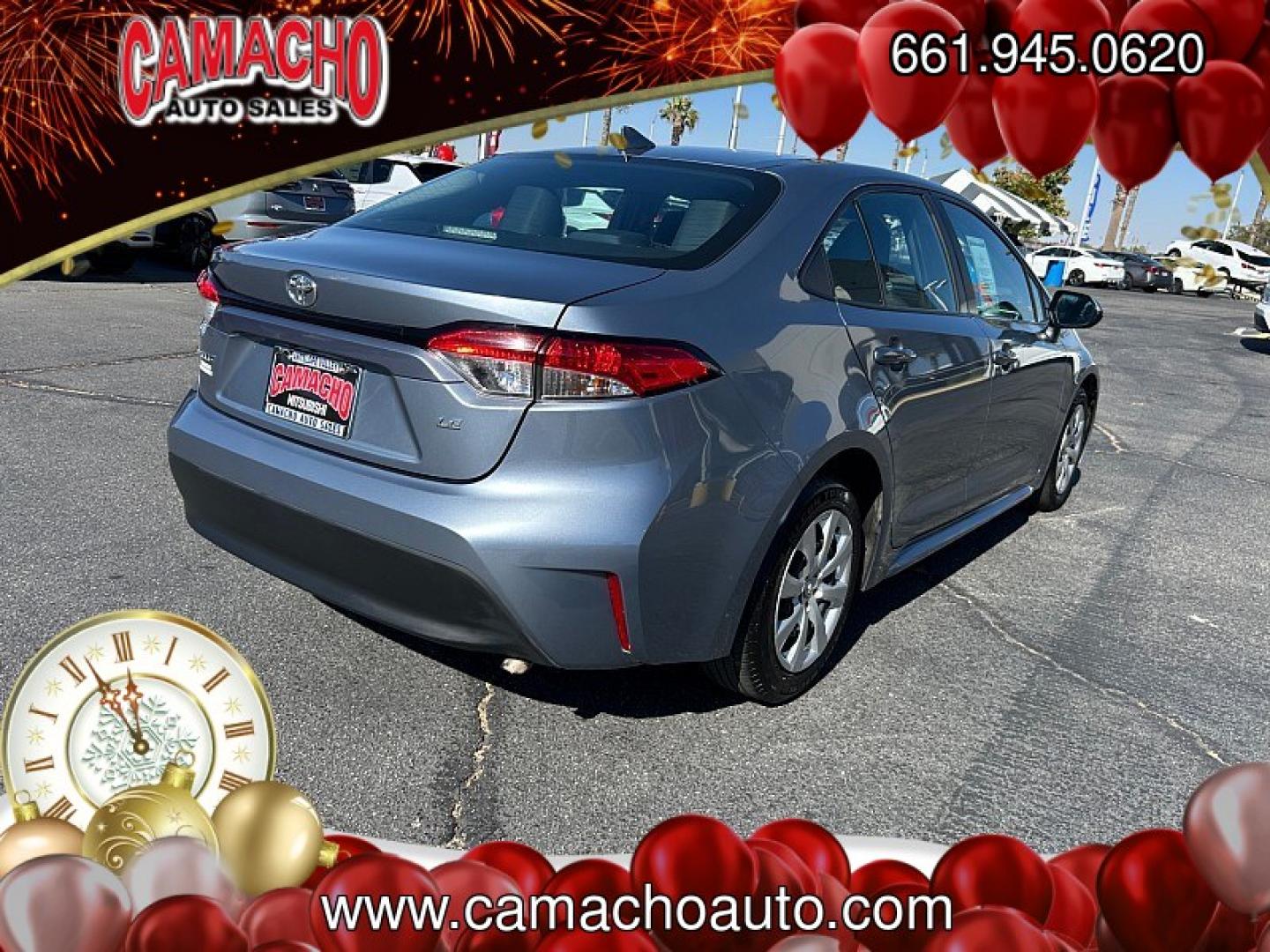 2023 Gray Toyota Corolla (5YFB4MDE1PP) with an 4-Cyl 2.0 Liter engine, Automatic CVT transmission, located at 412 Auto Vista Drive, Palmdale, CA, 93551, (661) 945-0620, 34.592636, -118.136681- Photo#4