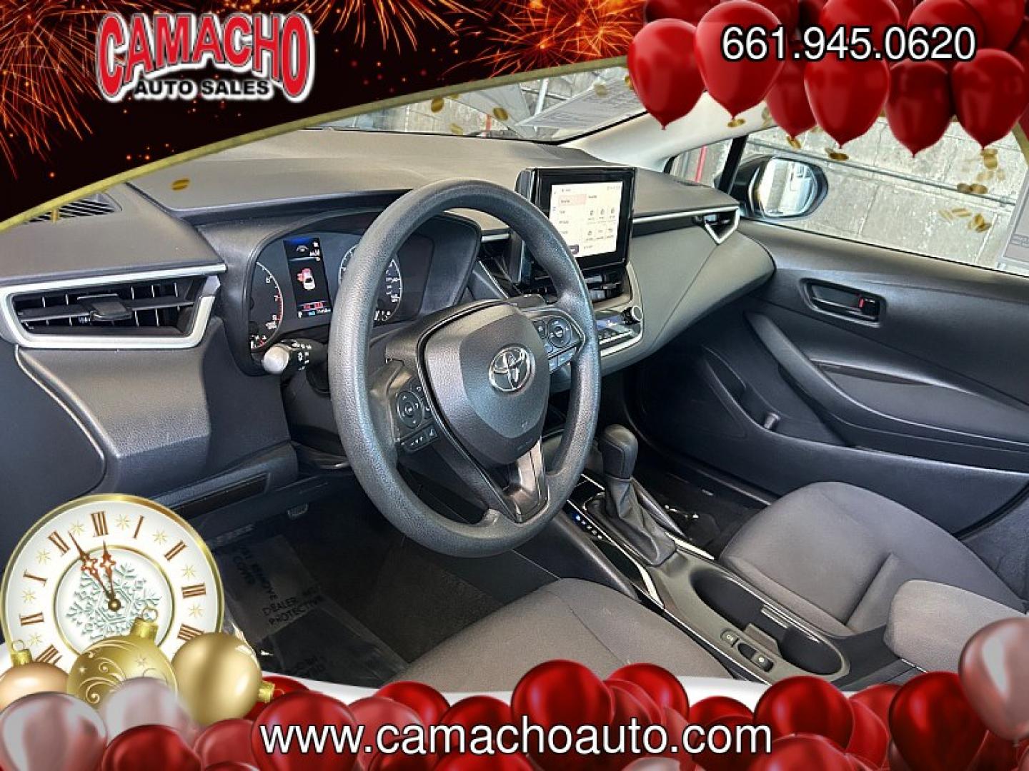 2023 Gray Toyota Corolla (5YFB4MDE1PP) with an 4-Cyl 2.0 Liter engine, Automatic CVT transmission, located at 412 Auto Vista Drive, Palmdale, CA, 93551, (661) 945-0620, 34.592636, -118.136681- Photo#9