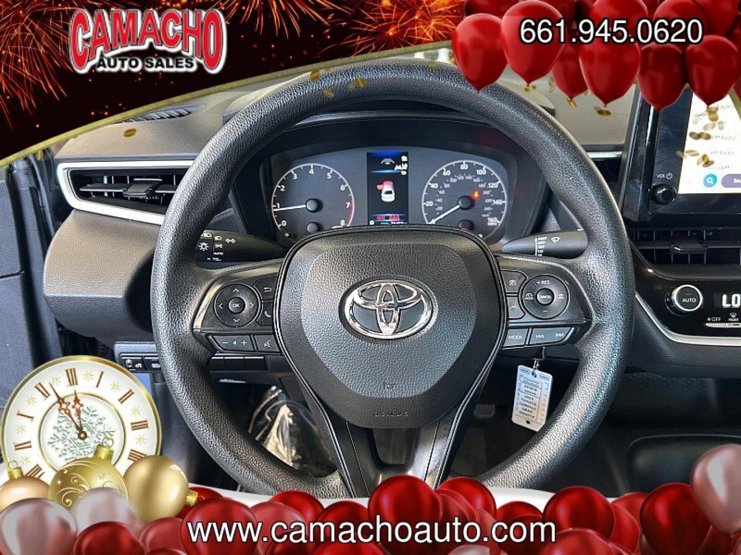 2023 Gray Toyota Corolla (5YFB4MDE1PP) with an 4-Cyl 2.0 Liter engine, Automatic CVT transmission, located at 412 Auto Vista Drive, Palmdale, CA, 93551, (661) 945-0620, 34.592636, -118.136681- Photo#13