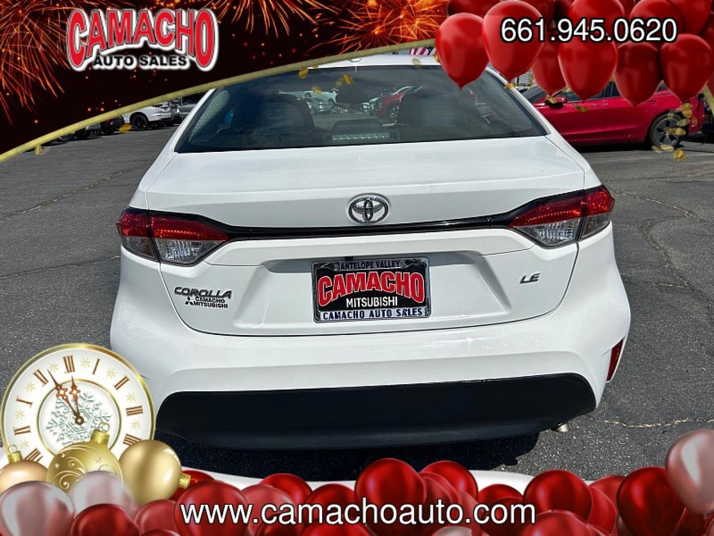 2023 White Toyota Corolla (5YFB4MDE6PP) with an 4-Cyl 2.0 Liter engine, Automatic CVT transmission, located at 412 Auto Vista Drive, Palmdale, CA, 93551, (661) 945-0620, 34.592636, -118.136681- Photo#9