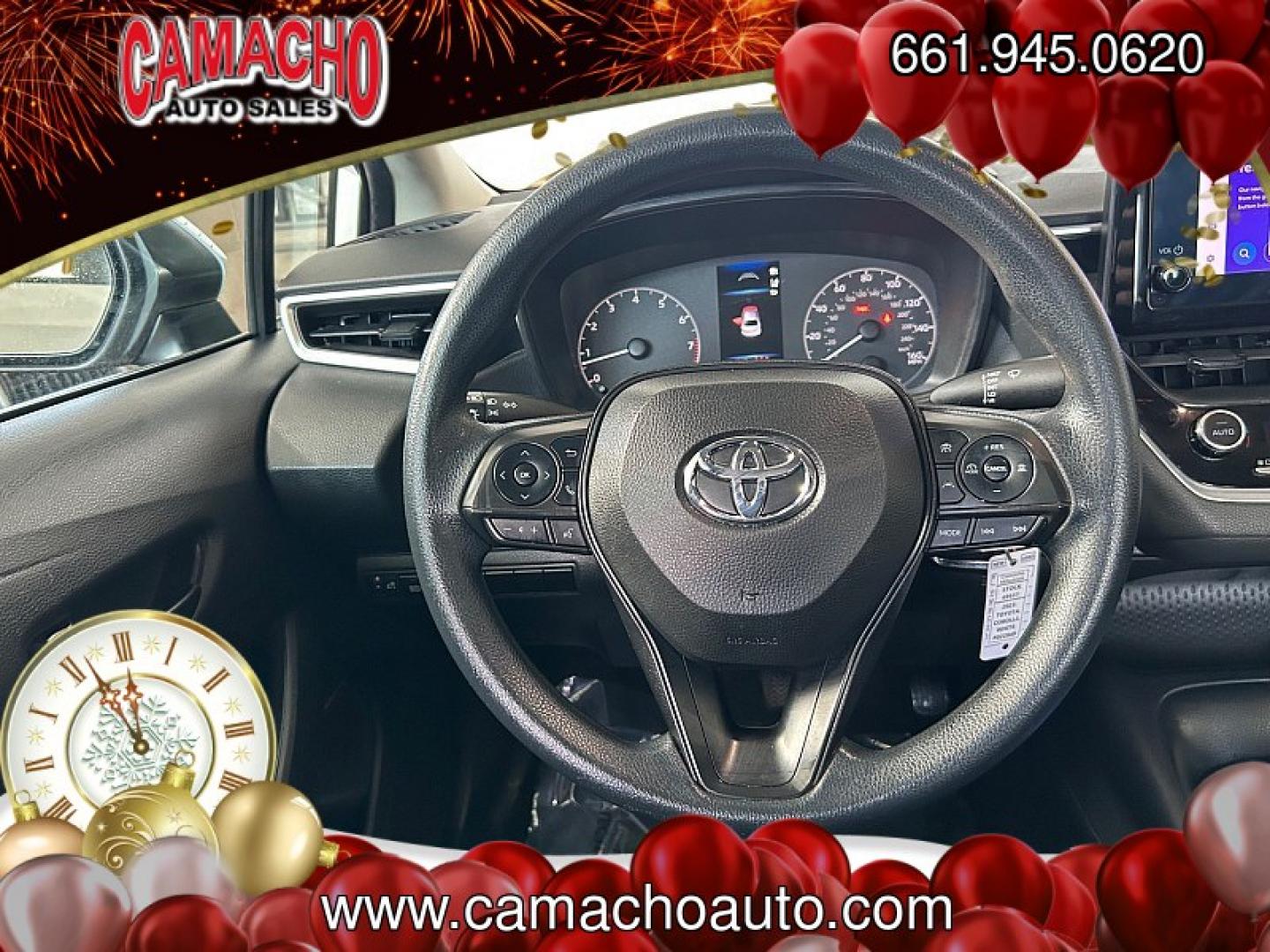 2023 White Toyota Corolla (5YFB4MDE6PP) with an 4-Cyl 2.0 Liter engine, Automatic CVT transmission, located at 412 Auto Vista Drive, Palmdale, CA, 93551, (661) 945-0620, 34.592636, -118.136681- Photo#22