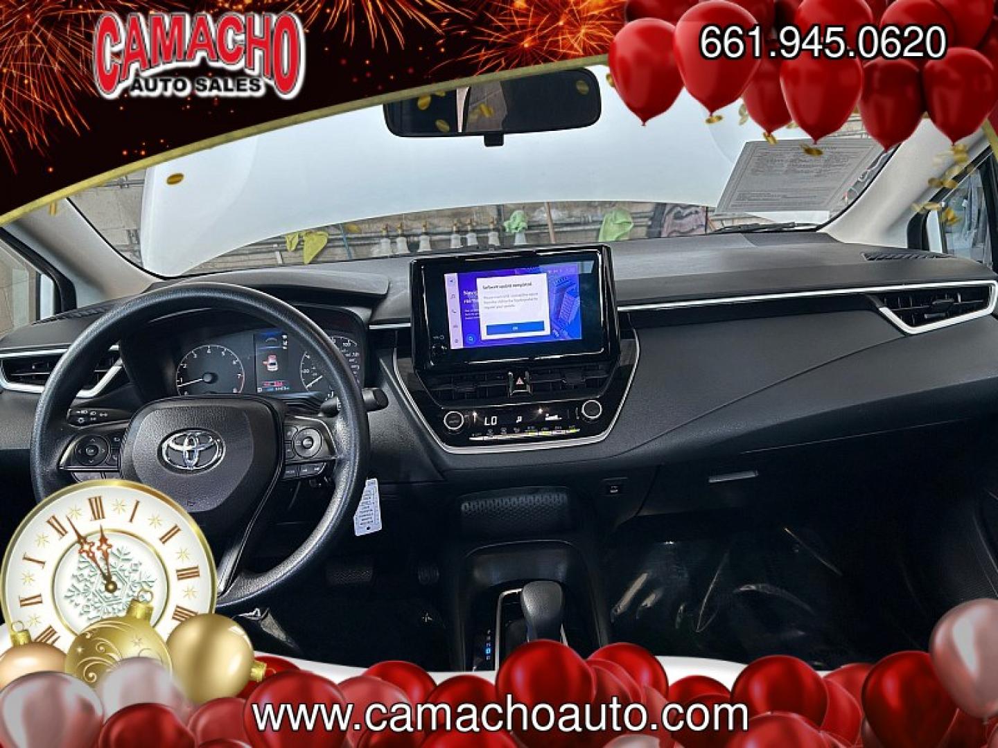 2023 White Toyota Corolla (5YFB4MDE6PP) with an 4-Cyl 2.0 Liter engine, Automatic CVT transmission, located at 412 Auto Vista Drive, Palmdale, CA, 93551, (661) 945-0620, 34.592636, -118.136681- Photo#23