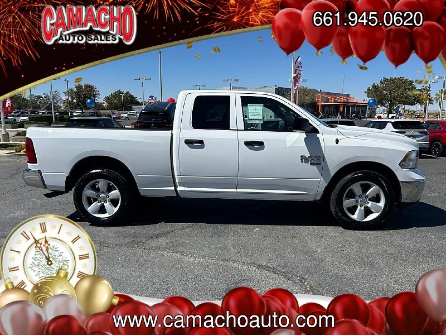 2024 White Ram 1500 Classic 2WD (1C6RR6GG5RS) , Automatic 8-Spd transmission, located at 412 Auto Vista Drive, Palmdale, CA, 93551, (661) 945-0620, 34.592636, -118.136681- Photo#3