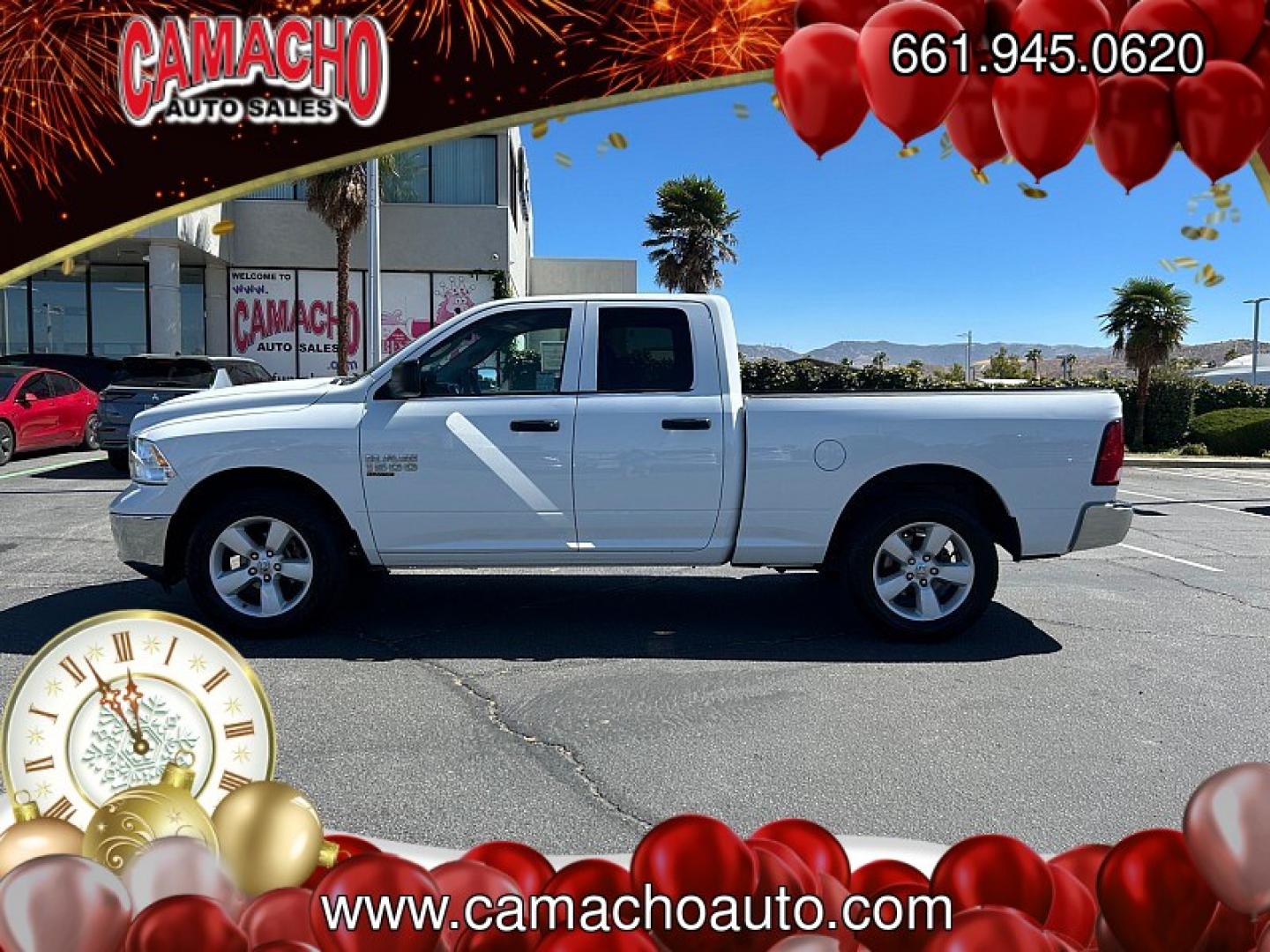 2024 White Ram 1500 Classic 2WD (1C6RR6GG5RS) , Automatic 8-Spd transmission, located at 412 Auto Vista Drive, Palmdale, CA, 93551, (661) 945-0620, 34.592636, -118.136681- Photo#7