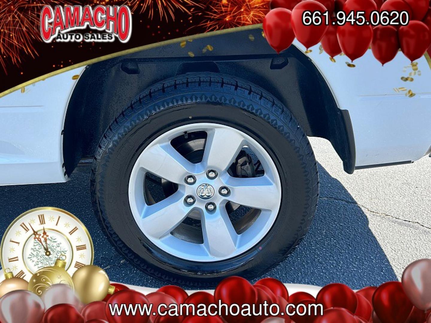 2024 White Ram 1500 Classic 2WD (1C6RR6GG5RS) , Automatic 8-Spd transmission, located at 412 Auto Vista Drive, Palmdale, CA, 93551, (661) 945-0620, 34.592636, -118.136681- Photo#11