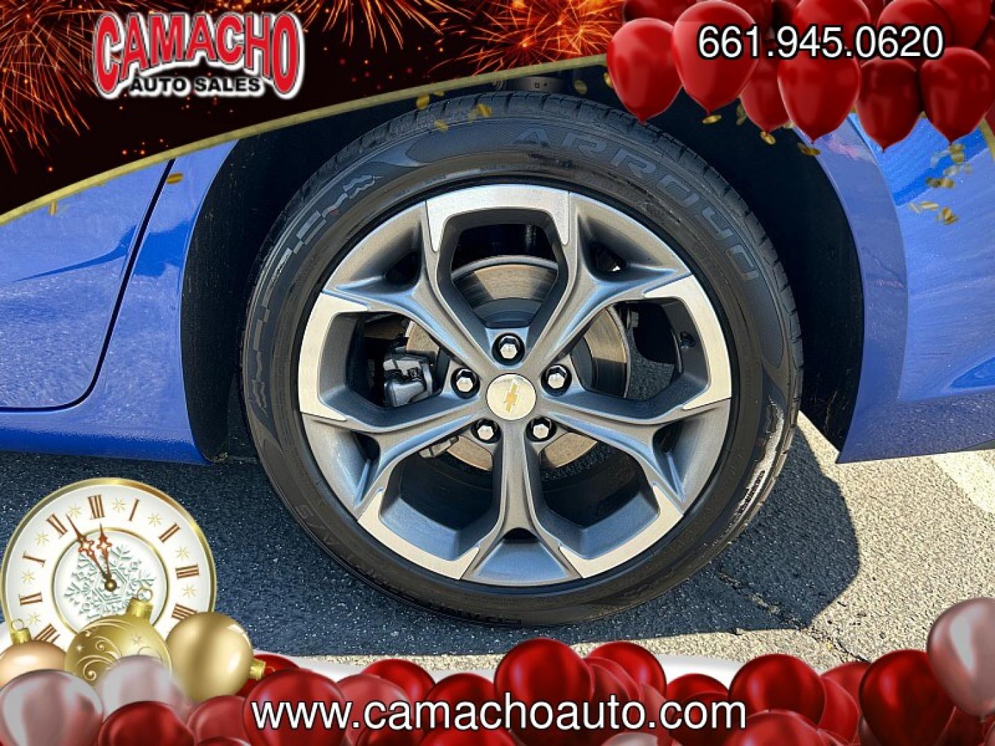 2023 Blue Chevrolet Malibu (1G1ZD5ST1PF) with an 4-Cyl Turbo 1.5 Liter engine, Automatic CVT transmission, located at 412 Auto Vista Drive, Palmdale, CA, 93551, (661) 945-0620, 34.592636, -118.136681- Photo#25