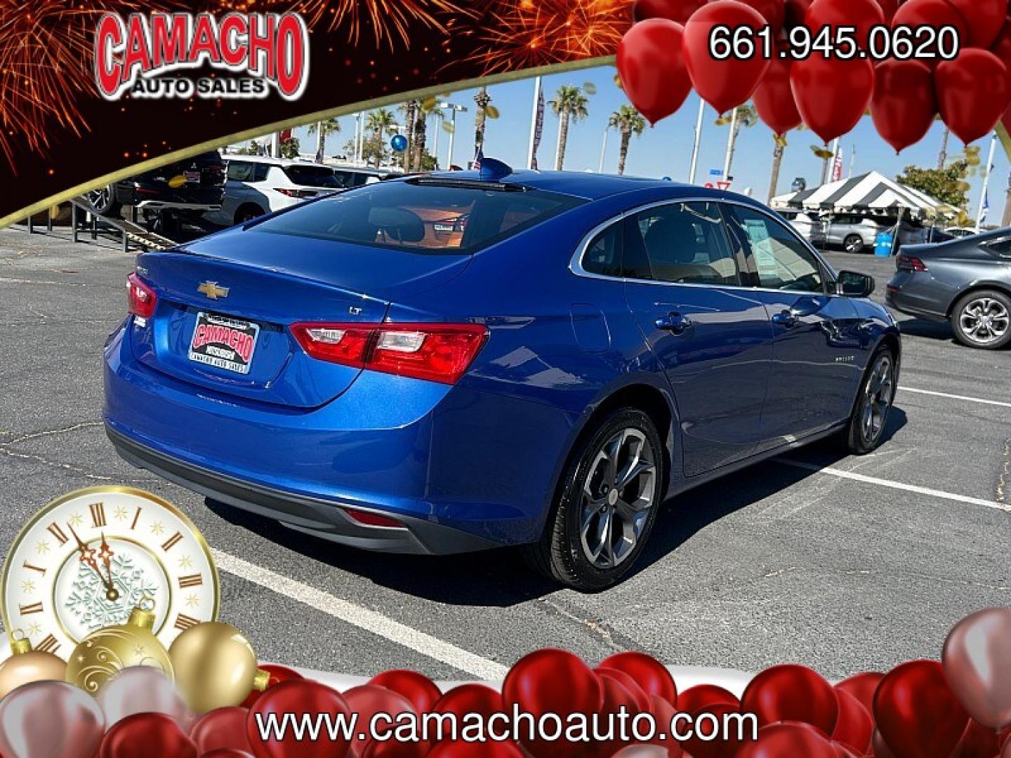 2023 Blue Chevrolet Malibu (1G1ZD5ST1PF) with an 4-Cyl Turbo 1.5 Liter engine, Automatic CVT transmission, located at 412 Auto Vista Drive, Palmdale, CA, 93551, (661) 945-0620, 34.592636, -118.136681- Photo#7