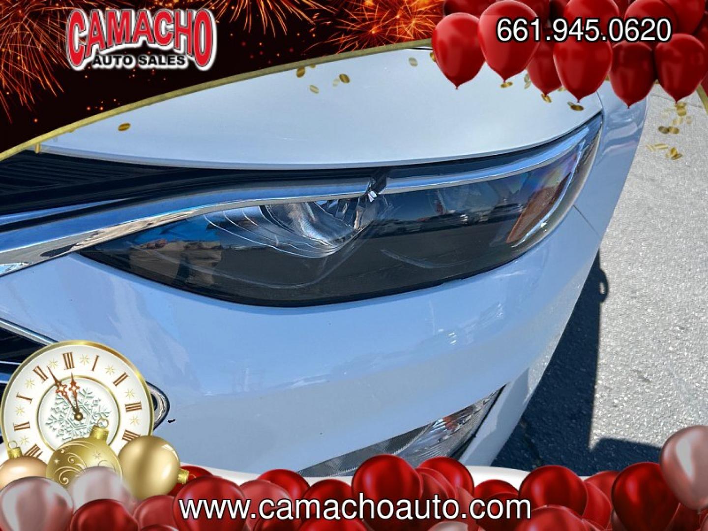 2023 White Chevrolet Malibu (1G1ZD5ST5PF) with an 4-Cyl Turbo 1.5 Liter engine, Automatic CVT transmission, located at 412 Auto Vista Drive, Palmdale, CA, 93551, (661) 945-0620, 34.592636, -118.136681- Photo#9