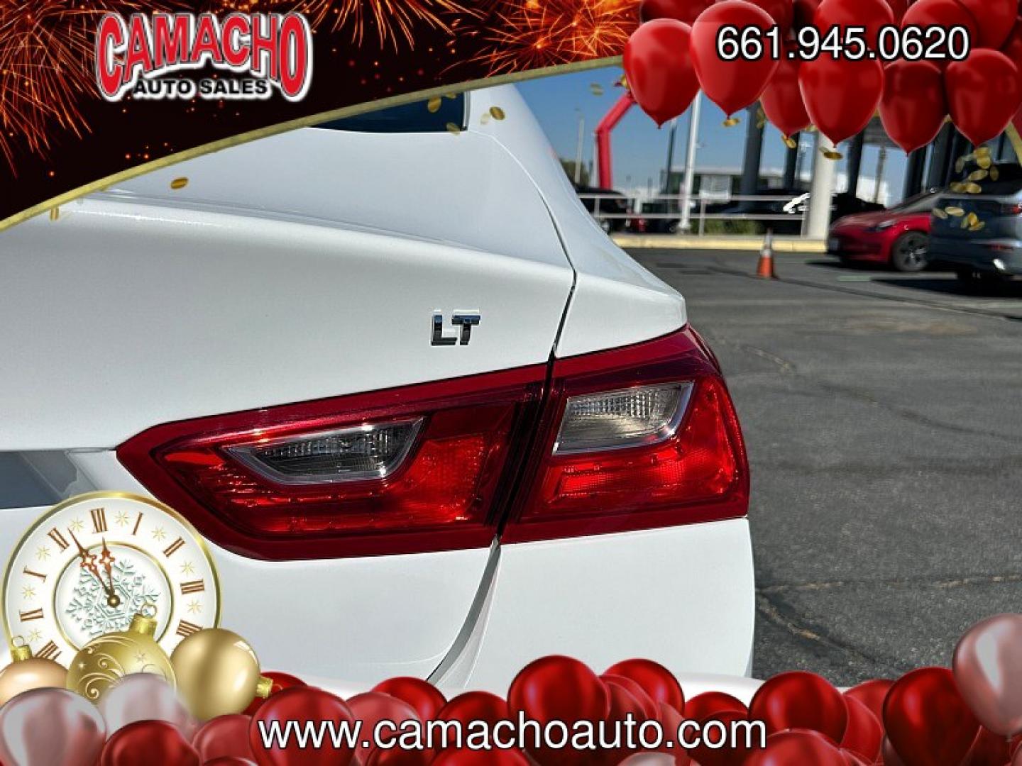 2023 White Chevrolet Malibu (1G1ZD5ST5PF) with an 4-Cyl Turbo 1.5 Liter engine, Automatic CVT transmission, located at 412 Auto Vista Drive, Palmdale, CA, 93551, (661) 945-0620, 34.592636, -118.136681- Photo#10