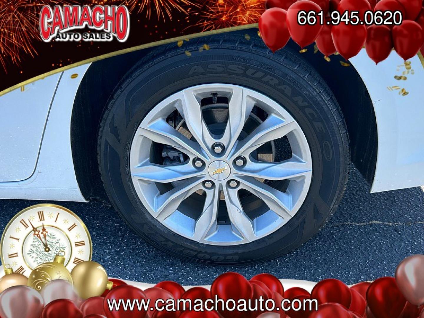 2023 White Chevrolet Malibu (1G1ZD5ST5PF) with an 4-Cyl Turbo 1.5 Liter engine, Automatic CVT transmission, located at 412 Auto Vista Drive, Palmdale, CA, 93551, (661) 945-0620, 34.592636, -118.136681- Photo#11