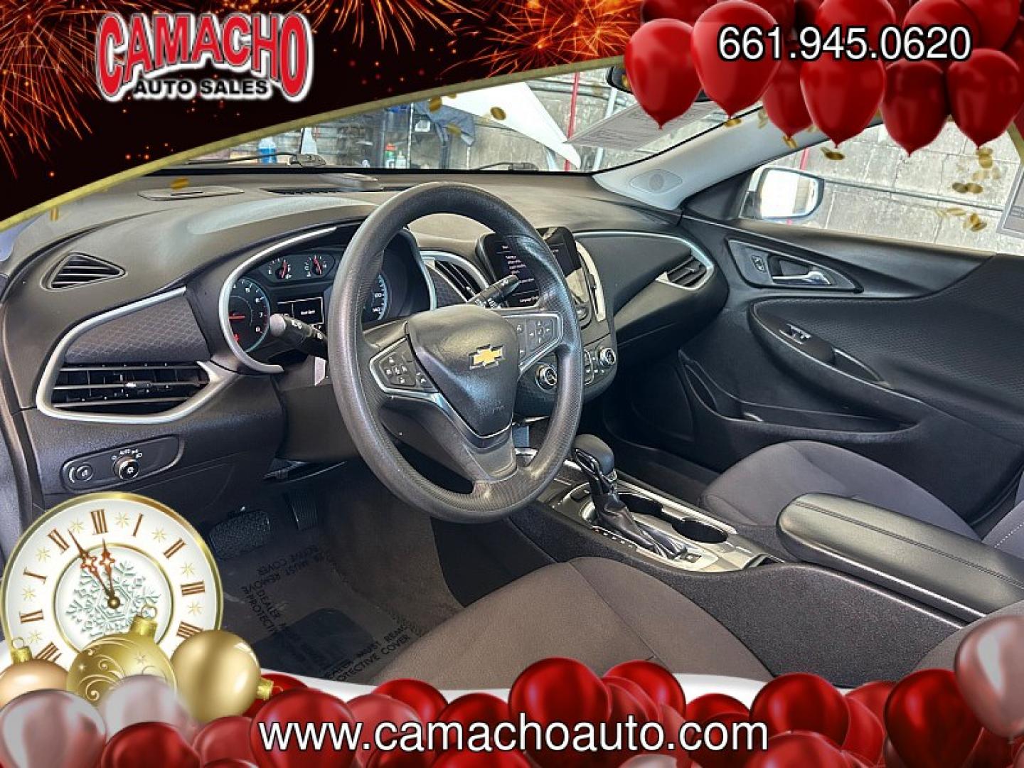2023 White Chevrolet Malibu (1G1ZD5ST5PF) with an 4-Cyl Turbo 1.5 Liter engine, Automatic CVT transmission, located at 412 Auto Vista Drive, Palmdale, CA, 93551, (661) 945-0620, 34.592636, -118.136681- Photo#18