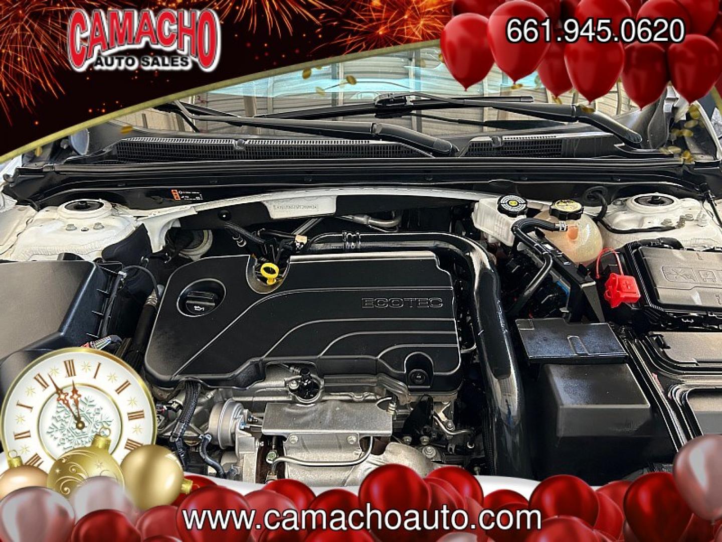 2023 White Chevrolet Malibu (1G1ZD5ST5PF) with an 4-Cyl Turbo 1.5 Liter engine, Automatic CVT transmission, located at 412 Auto Vista Drive, Palmdale, CA, 93551, (661) 945-0620, 34.592636, -118.136681- Photo#26