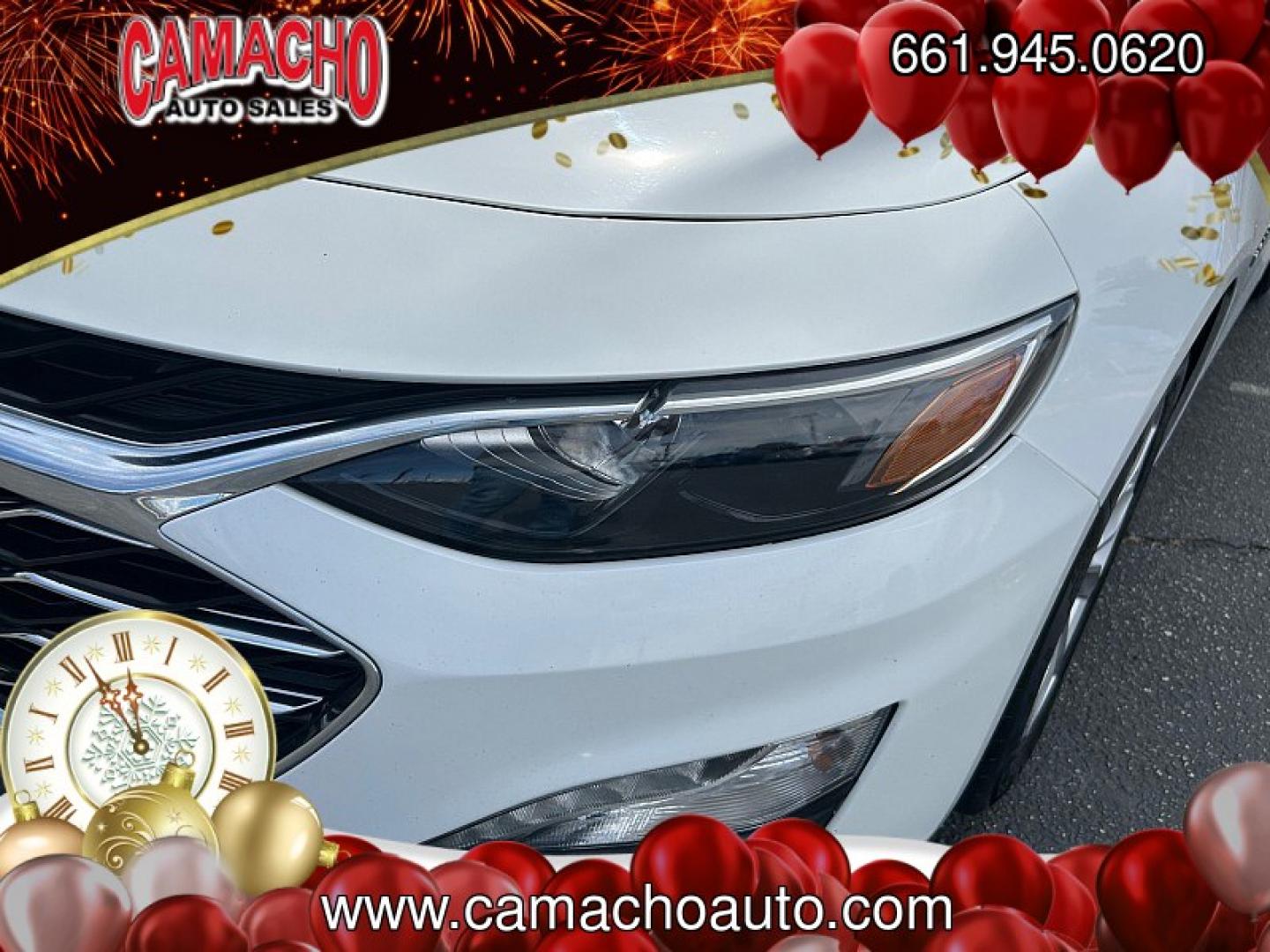 2023 White Chevrolet Malibu (1G1ZD5STXPF) with an 4-Cyl Turbo 1.5 Liter engine, Automatic CVT transmission, located at 412 Auto Vista Drive, Palmdale, CA, 93551, (661) 945-0620, 34.592636, -118.136681- Photo#9