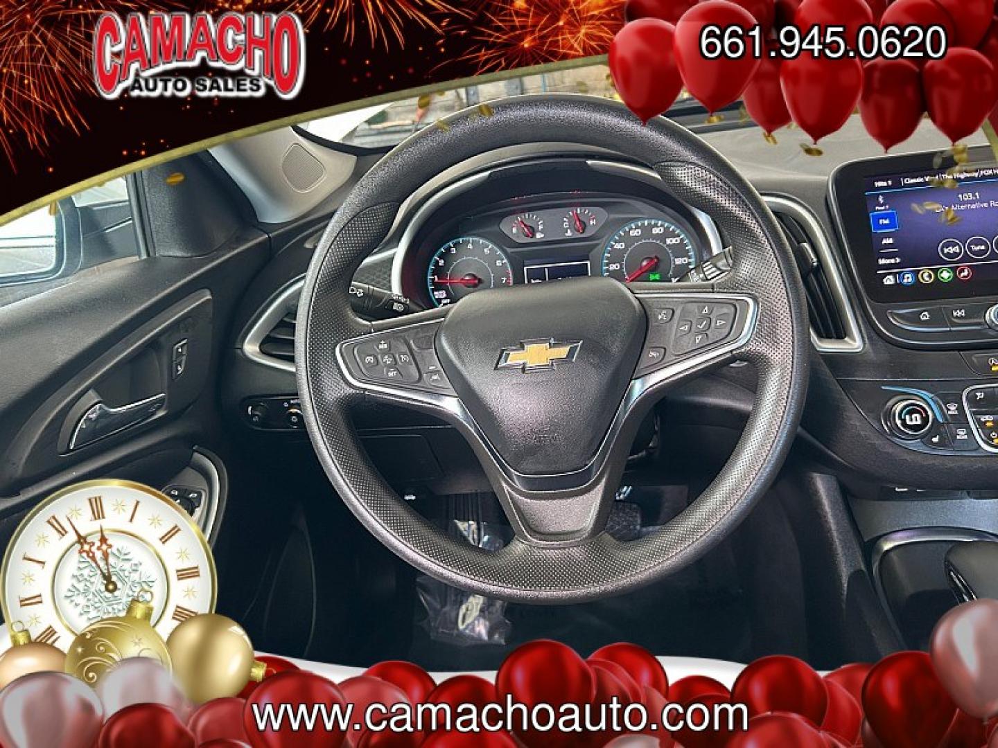 2023 White Chevrolet Malibu (1G1ZD5STXPF) with an 4-Cyl Turbo 1.5 Liter engine, Automatic CVT transmission, located at 412 Auto Vista Drive, Palmdale, CA, 93551, (661) 945-0620, 34.592636, -118.136681- Photo#24