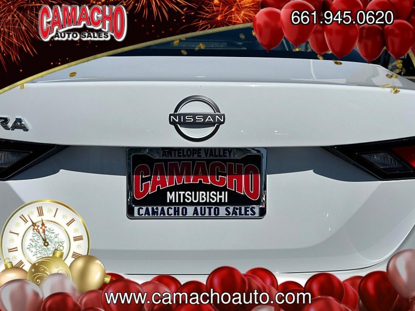 2024 White Nissan Sentra (3N1AB8CV3RY) with an 4-Cyl 2.0 Liter engine, Automatic CVT w/Xtronic transmission, located at 412 Auto Vista Drive, Palmdale, CA, 93551, (661) 945-0620, 34.592636, -118.136681- Photo#13
