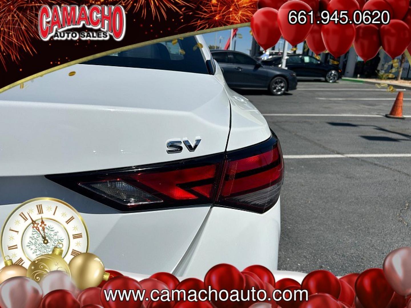 2024 White Nissan Sentra (3N1AB8CV3RY) with an 4-Cyl 2.0 Liter engine, Automatic CVT w/Xtronic transmission, located at 412 Auto Vista Drive, Palmdale, CA, 93551, (661) 945-0620, 34.592636, -118.136681- Photo#14
