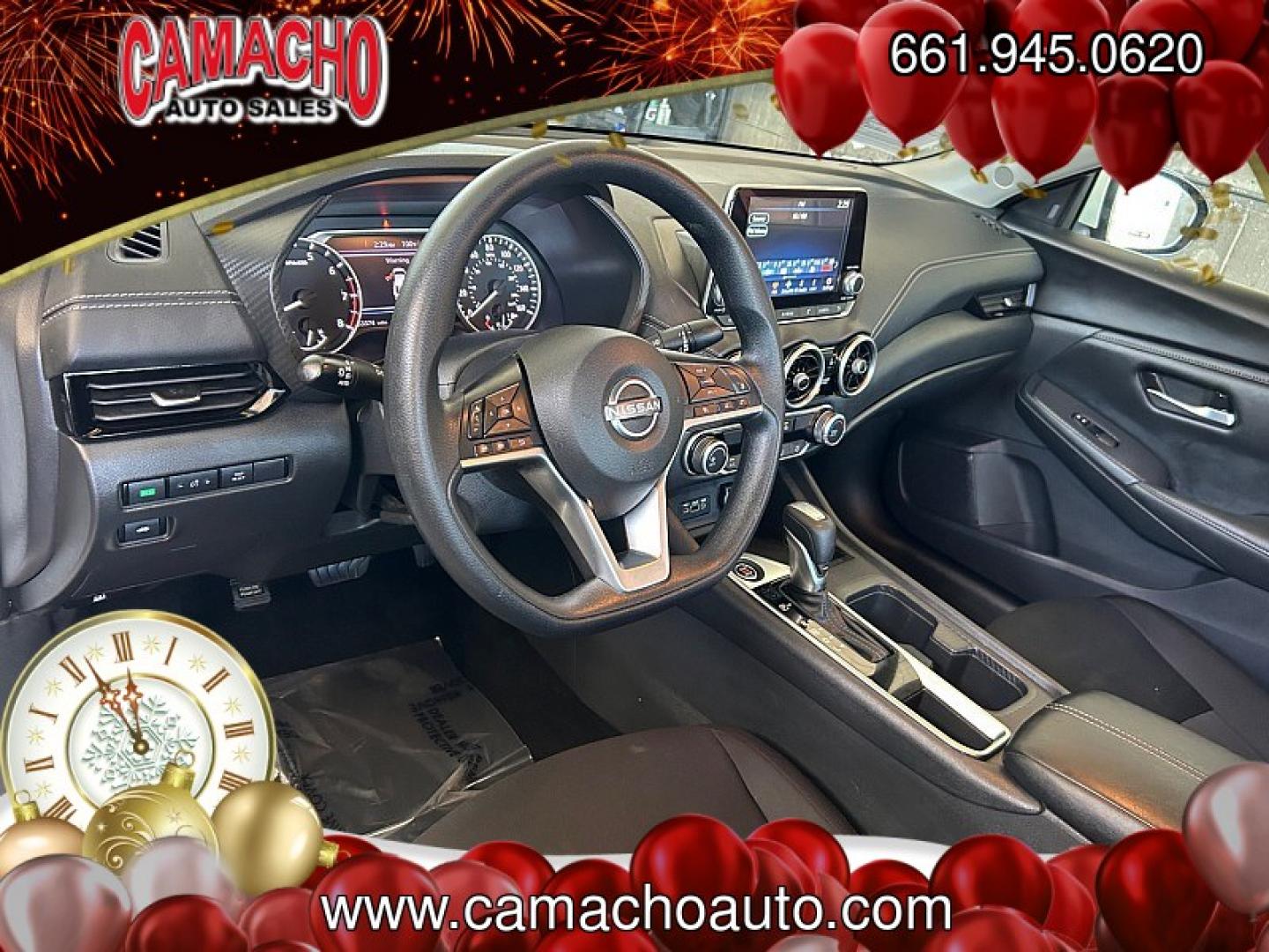 2024 White Nissan Sentra (3N1AB8CV3RY) with an 4-Cyl 2.0 Liter engine, Automatic CVT w/Xtronic transmission, located at 412 Auto Vista Drive, Palmdale, CA, 93551, (661) 945-0620, 34.592636, -118.136681- Photo#18