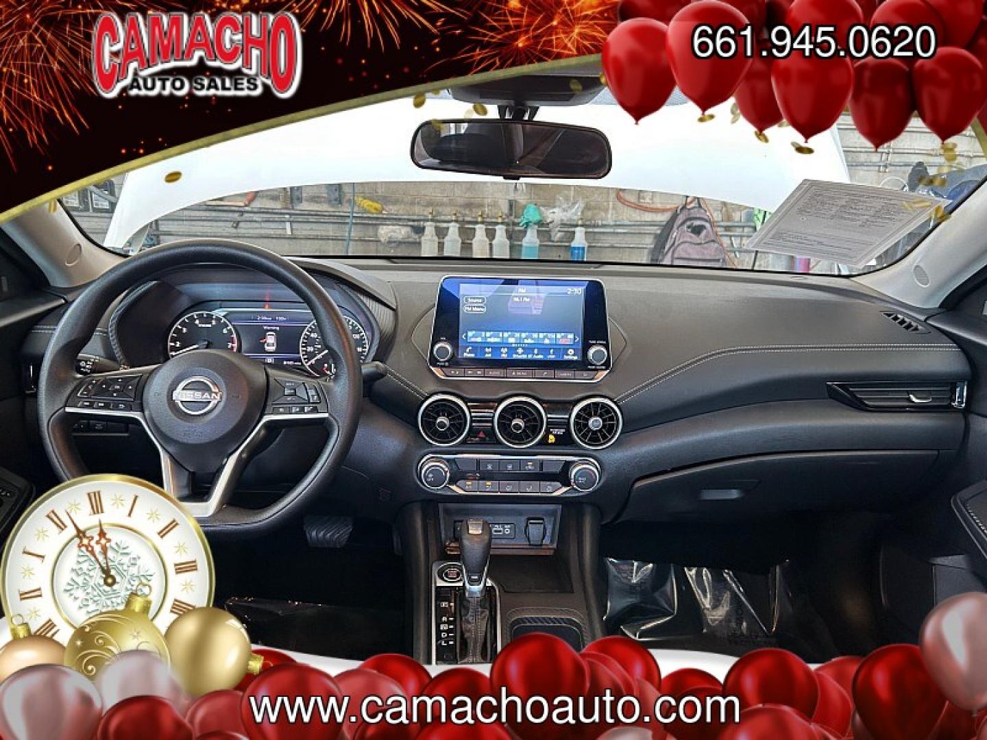 2024 White Nissan Sentra (3N1AB8CV3RY) with an 4-Cyl 2.0 Liter engine, Automatic CVT w/Xtronic transmission, located at 412 Auto Vista Drive, Palmdale, CA, 93551, (661) 945-0620, 34.592636, -118.136681- Photo#19