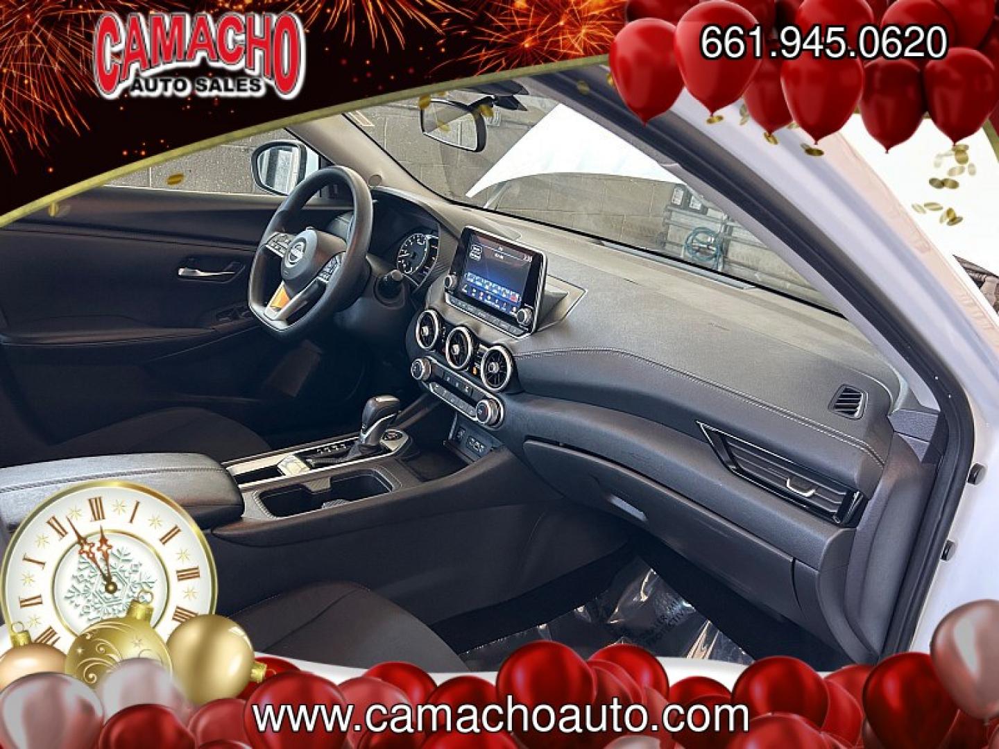 2024 White Nissan Sentra (3N1AB8CV3RY) with an 4-Cyl 2.0 Liter engine, Automatic CVT w/Xtronic transmission, located at 412 Auto Vista Drive, Palmdale, CA, 93551, (661) 945-0620, 34.592636, -118.136681- Photo#28