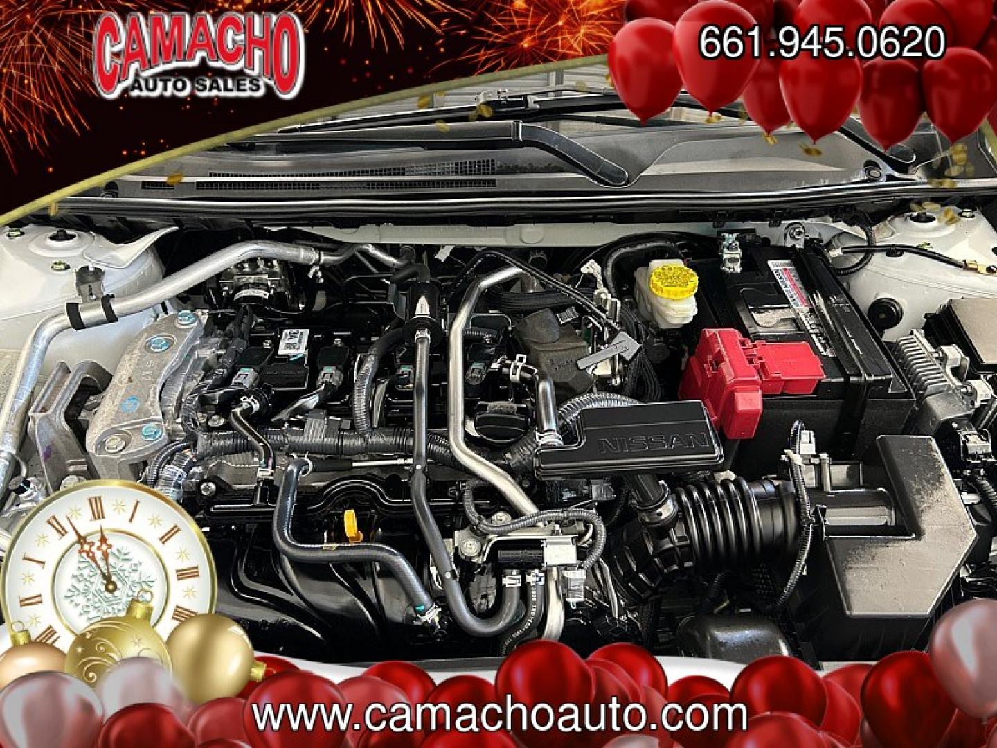 2024 White Nissan Sentra (3N1AB8CV3RY) with an 4-Cyl 2.0 Liter engine, Automatic CVT w/Xtronic transmission, located at 412 Auto Vista Drive, Palmdale, CA, 93551, (661) 945-0620, 34.592636, -118.136681- Photo#31