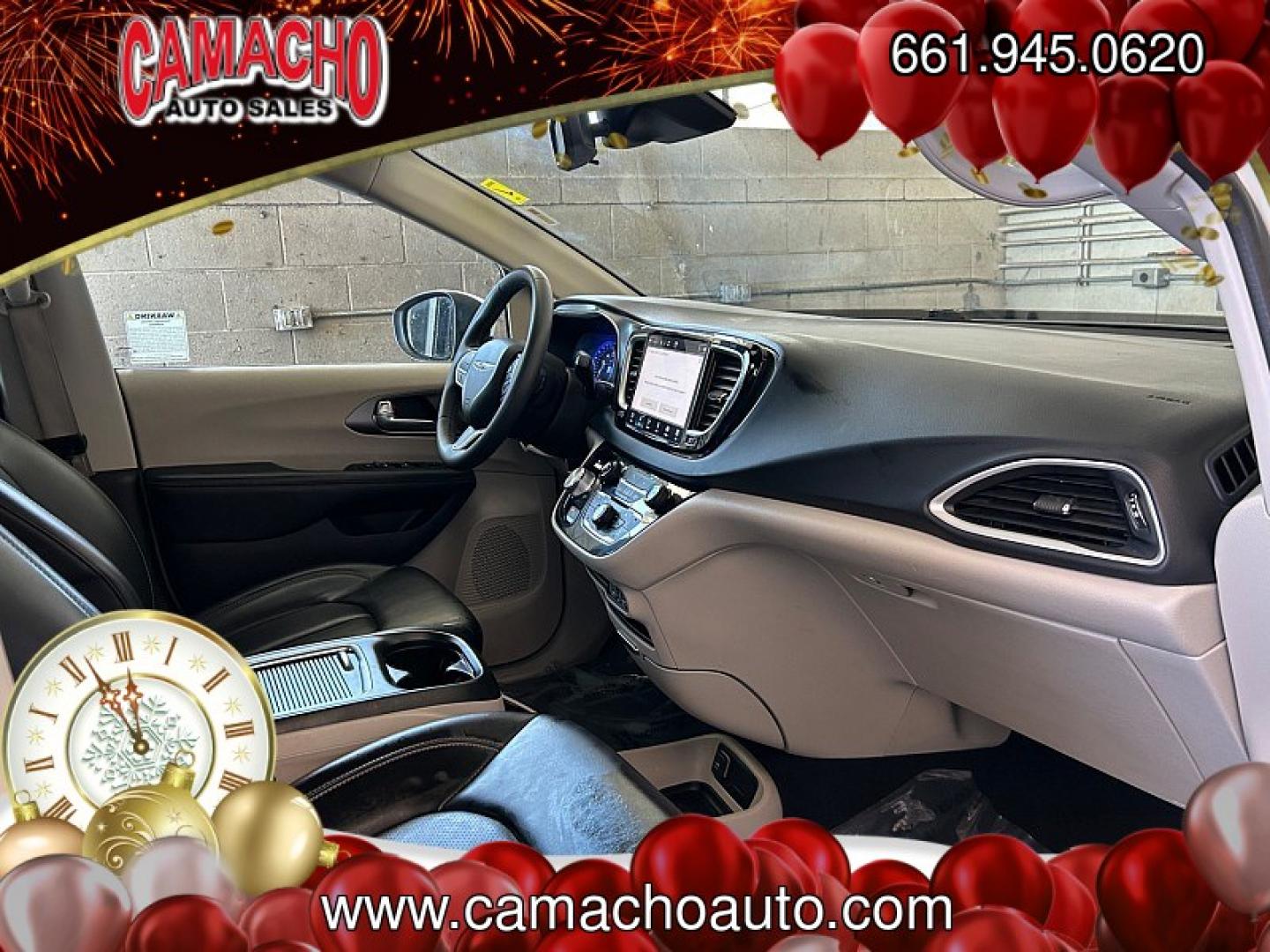 2023 White Chrysler Pacifica (2C4RC1BGXPR) with an V6 3.6 Liter engine, Automatic 9-Spd transmission, located at 412 Auto Vista Drive, Palmdale, CA, 93551, (661) 945-0620, 34.592636, -118.136681- Photo#16