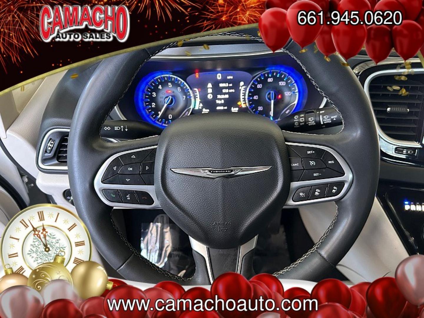 2023 White Chrysler Pacifica (2C4RC1BGXPR) with an V6 3.6 Liter engine, Automatic 9-Spd transmission, located at 412 Auto Vista Drive, Palmdale, CA, 93551, (661) 945-0620, 34.592636, -118.136681- Photo#11
