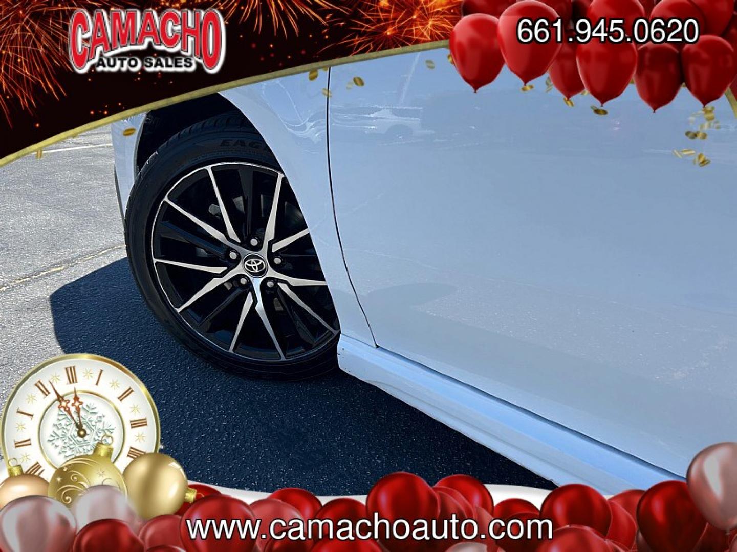 2023 White Toyota Camry (4T1G11AK5PU) with an 4-Cyl 2.5 Liter engine, Automatic 8-Spd w/Sequential Shift transmission, located at 412 Auto Vista Drive, Palmdale, CA, 93551, (661) 945-0620, 34.592636, -118.136681- Photo#7