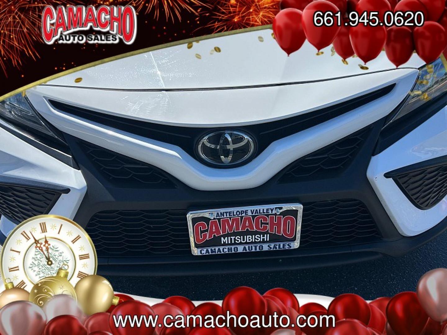 2023 White Toyota Camry (4T1G11AK5PU) with an 4-Cyl 2.5 Liter engine, Automatic 8-Spd w/Sequential Shift transmission, located at 412 Auto Vista Drive, Palmdale, CA, 93551, (661) 945-0620, 34.592636, -118.136681- Photo#9