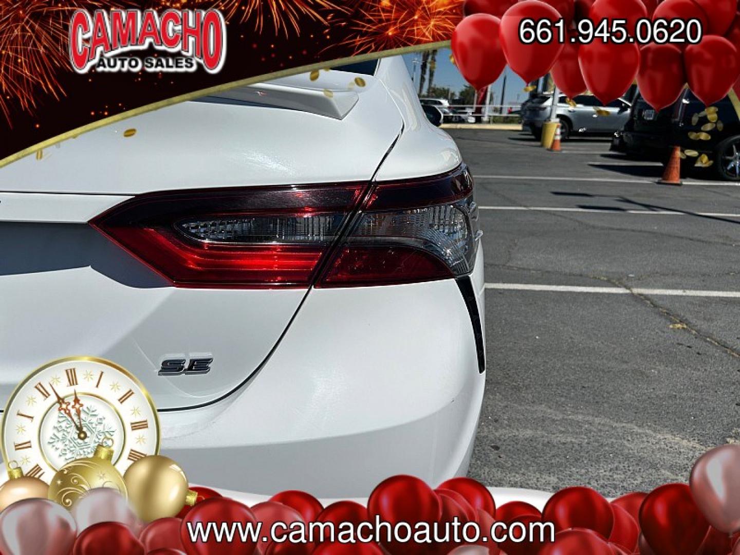 2023 White Toyota Camry (4T1G11AK5PU) with an 4-Cyl 2.5 Liter engine, Automatic 8-Spd w/Sequential Shift transmission, located at 412 Auto Vista Drive, Palmdale, CA, 93551, (661) 945-0620, 34.592636, -118.136681- Photo#12