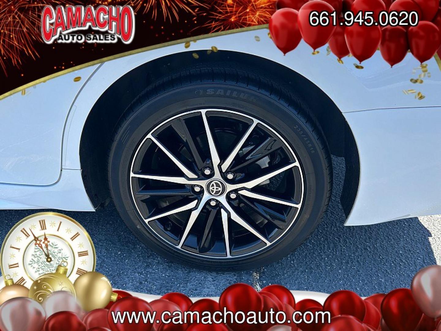 2023 White Toyota Camry (4T1G11AK5PU) with an 4-Cyl 2.5 Liter engine, Automatic 8-Spd w/Sequential Shift transmission, located at 412 Auto Vista Drive, Palmdale, CA, 93551, (661) 945-0620, 34.592636, -118.136681- Photo#13