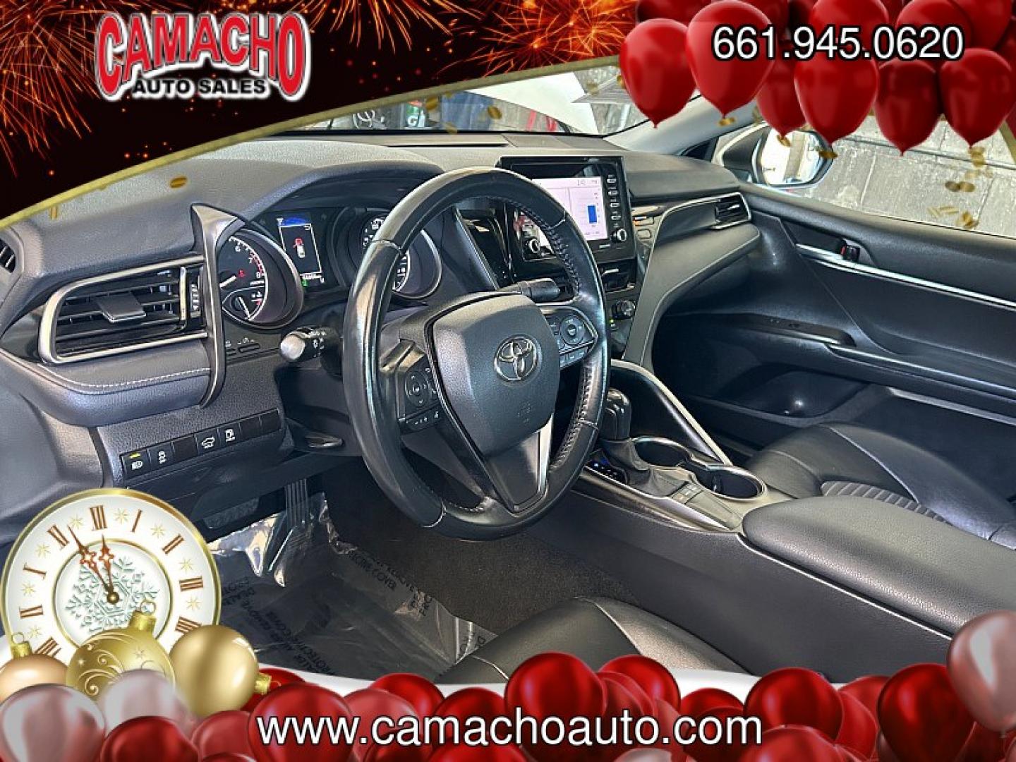 2023 White Toyota Camry (4T1G11AK5PU) with an 4-Cyl 2.5 Liter engine, Automatic 8-Spd w/Sequential Shift transmission, located at 412 Auto Vista Drive, Palmdale, CA, 93551, (661) 945-0620, 34.592636, -118.136681- Photo#17