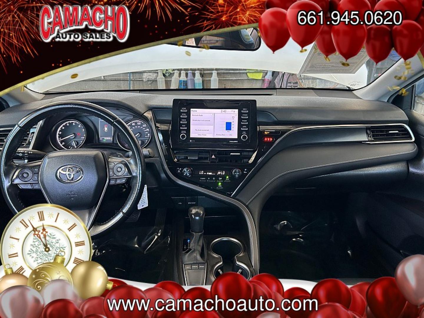 2023 White Toyota Camry (4T1G11AK5PU) with an 4-Cyl 2.5 Liter engine, Automatic 8-Spd w/Sequential Shift transmission, located at 412 Auto Vista Drive, Palmdale, CA, 93551, (661) 945-0620, 34.592636, -118.136681- Photo#18