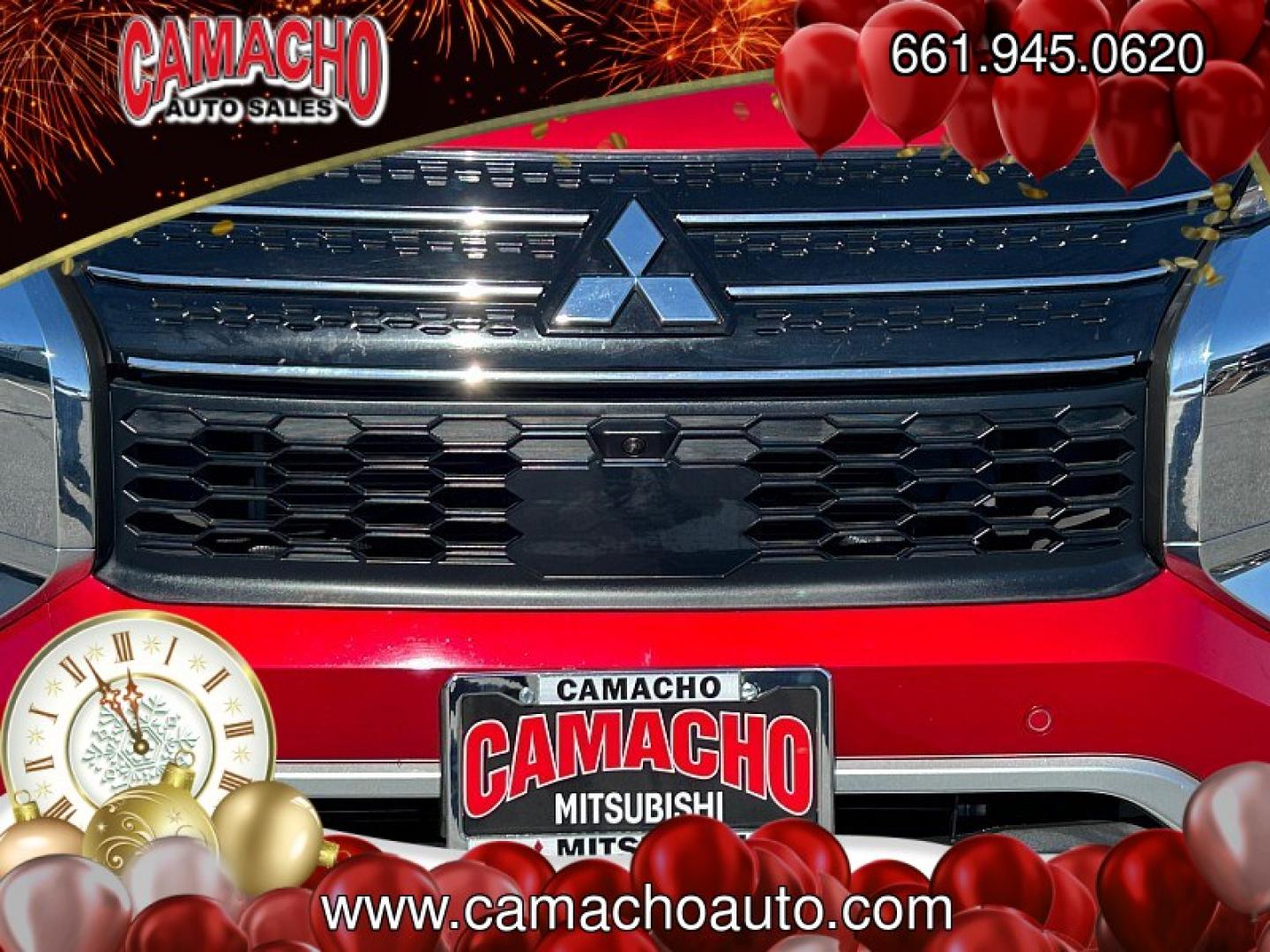 2024 Red Mitsubishi Outlander (JA4J3VA88RZ) with an 4-Cyl 2.5 Liter engine, Automatic CVT transmission, located at 412 Auto Vista Drive, Palmdale, CA, 93551, (661) 945-0620, 34.592636, -118.136681- Photo#9