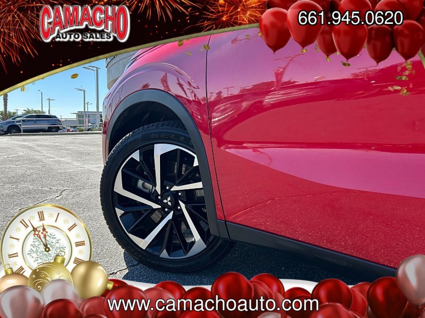2024 Red Mitsubishi Outlander (JA4J3VA88RZ) with an 4-Cyl 2.5 Liter engine, Automatic CVT transmission, located at 412 Auto Vista Drive, Palmdale, CA, 93551, (661) 945-0620, 34.592636, -118.136681- Photo#14