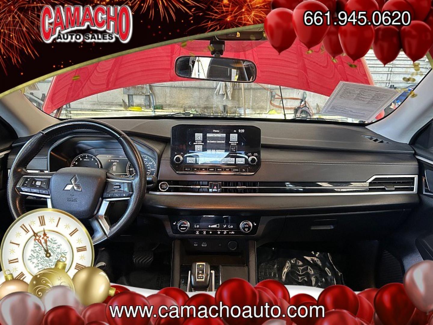 2024 Red Mitsubishi Outlander (JA4J3VA88RZ) with an 4-Cyl 2.5 Liter engine, Automatic CVT transmission, located at 412 Auto Vista Drive, Palmdale, CA, 93551, (661) 945-0620, 34.592636, -118.136681- Photo#19