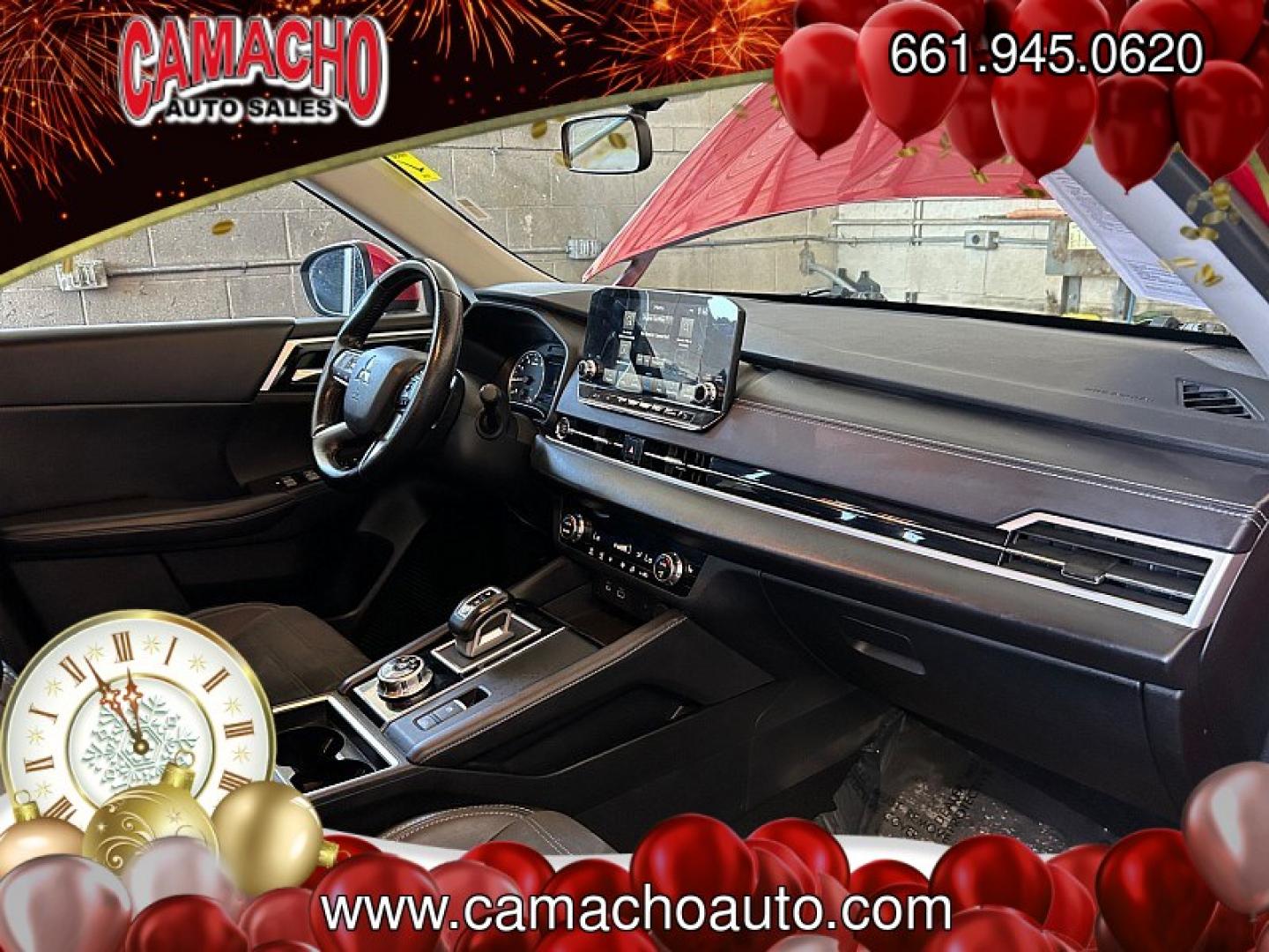 2024 Red Mitsubishi Outlander (JA4J3VA88RZ) with an 4-Cyl 2.5 Liter engine, Automatic CVT transmission, located at 412 Auto Vista Drive, Palmdale, CA, 93551, (661) 945-0620, 34.592636, -118.136681- Photo#27