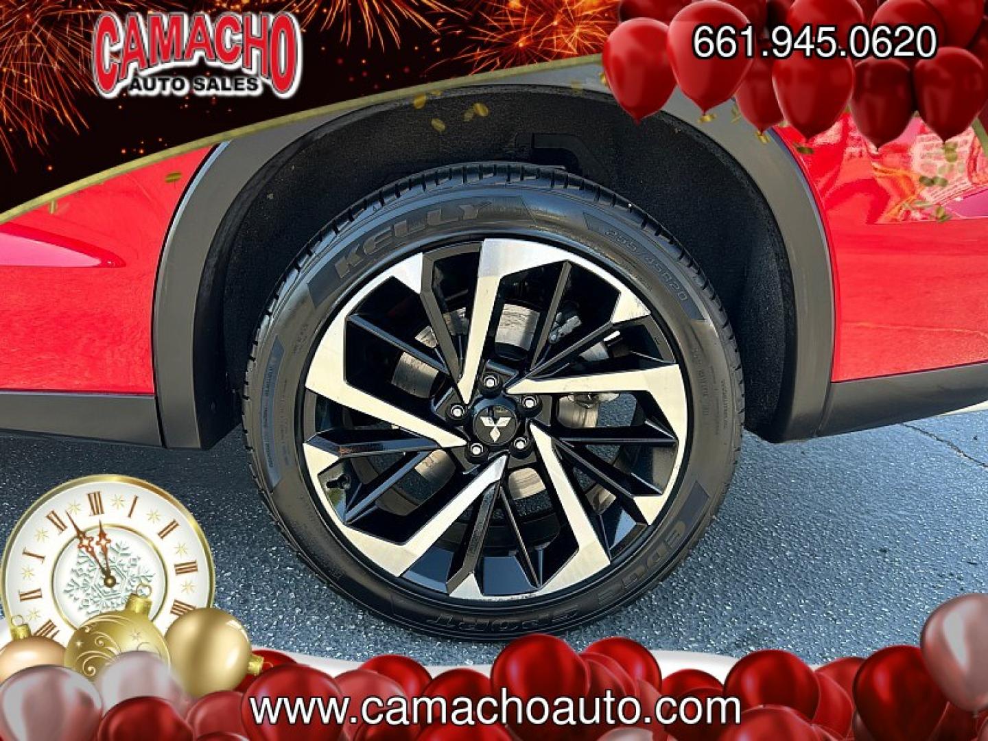 2024 Red Mitsubishi Outlander (JA4J3VA88RZ) with an 4-Cyl 2.5 Liter engine, Automatic CVT transmission, located at 412 Auto Vista Drive, Palmdale, CA, 93551, (661) 945-0620, 34.592636, -118.136681- Photo#16