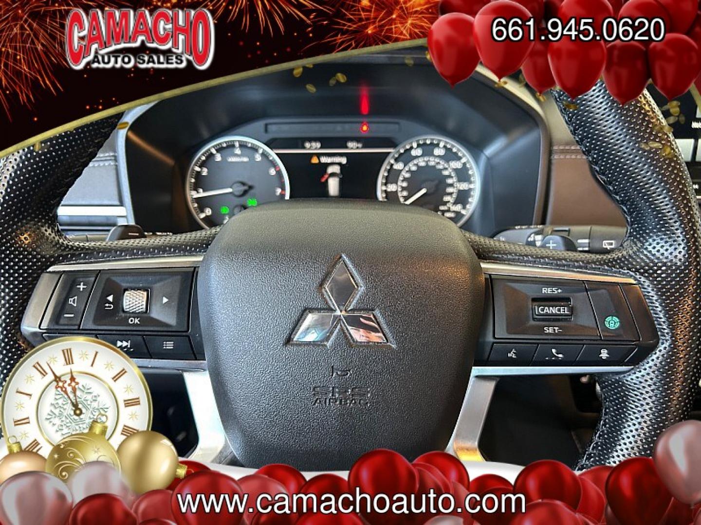 2024 Red Mitsubishi Outlander (JA4J3VA88RZ) with an 4-Cyl 2.5 Liter engine, Automatic CVT transmission, located at 412 Auto Vista Drive, Palmdale, CA, 93551, (661) 945-0620, 34.592636, -118.136681- Photo#20