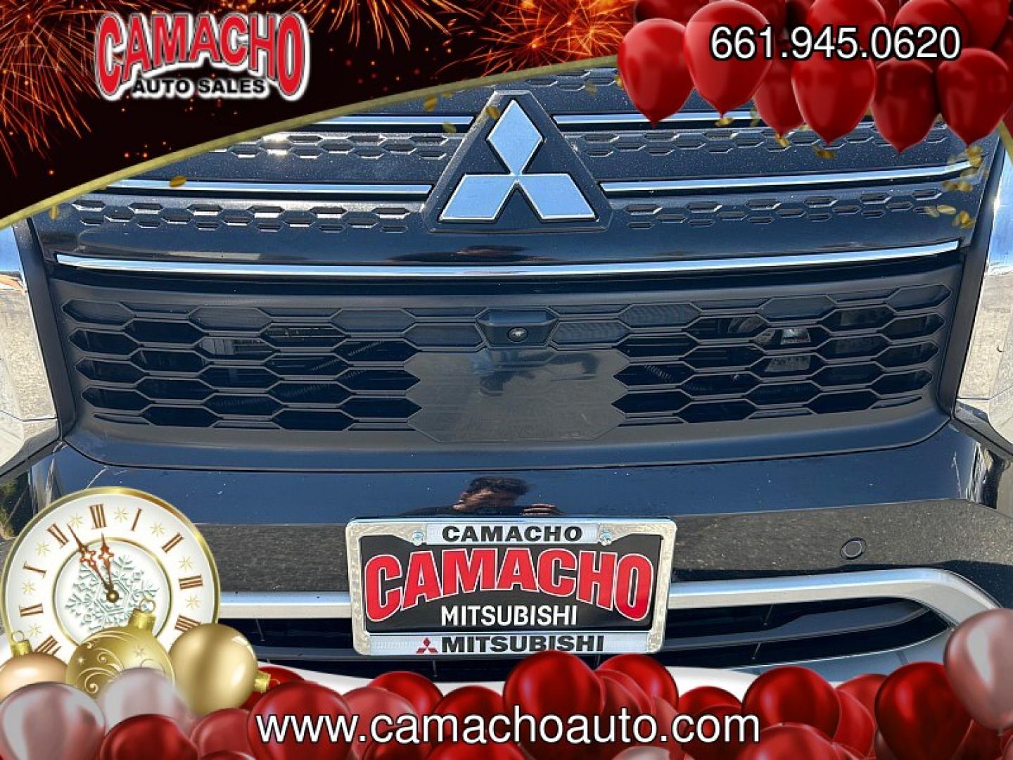 2024 Black Mitsubishi Outlander (JA4J3VA80RZ) with an 4-Cyl 2.5 Liter engine, Automatic CVT transmission, located at 412 Auto Vista Drive, Palmdale, CA, 93551, (661) 945-0620, 34.592636, -118.136681- Photo#8